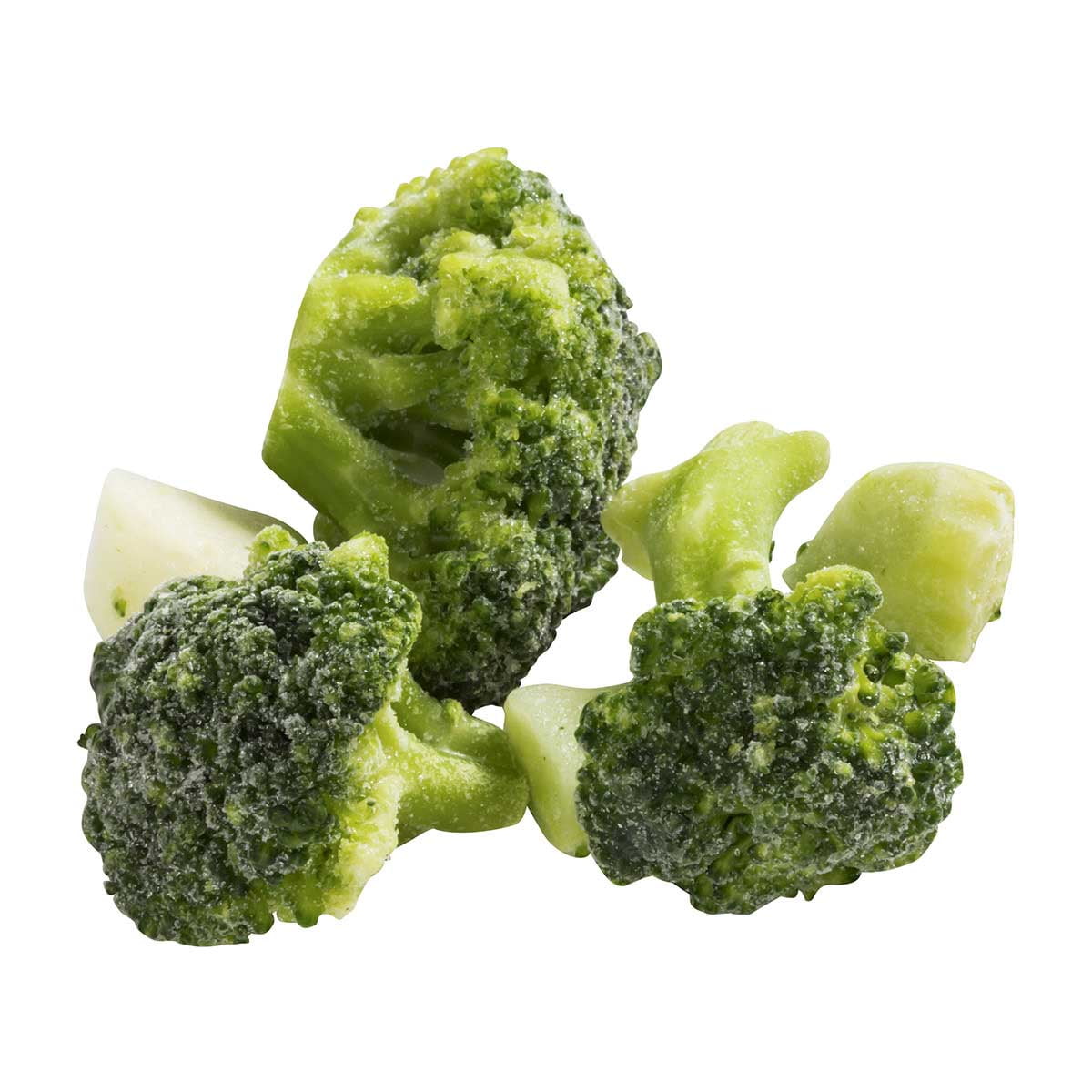 【broccoli】 Simplot IQF Broccoli Cuts - 20 lb. package, 1 package per case