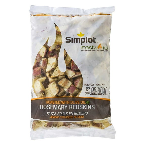 Simplot RoastWorks Rosemary Roasted Redskin Potato, 2.5 Pound - 6 per case.