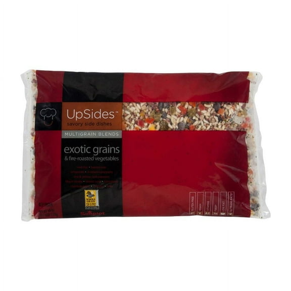 Simplot UpSides Exotic Multigrain and Fire-Roasted Vegetables, 2.5 Pound - 6 per case.