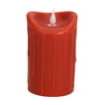 thumbnail image 1 of Simplux LED Dripping Candle w/ Moving Flame (Set of 2) 3"Dx5.5"H, 1 of 2