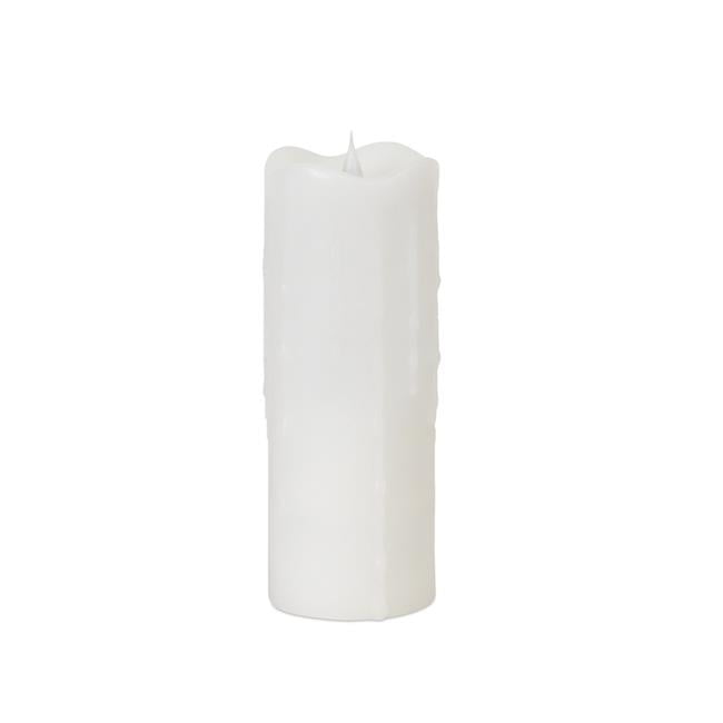 Simplux LED Dripping Candle w/Moving Flame Set of 2