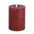 thumbnail image 1 of Simplux Led Designer Candle (Set Of 2) W-Remote 3.5" X 5"H Wax, Plastic - Red, 1 of 3
