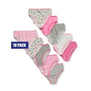 Simply Adorable Girls' 10-Pack Bikini Underwear - pink/multi, 8 (Big Girls)