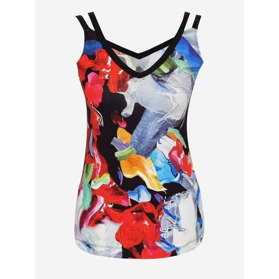 Simply Art Dolcezza: Joy Entracte 3 Abstract Art Tank Top