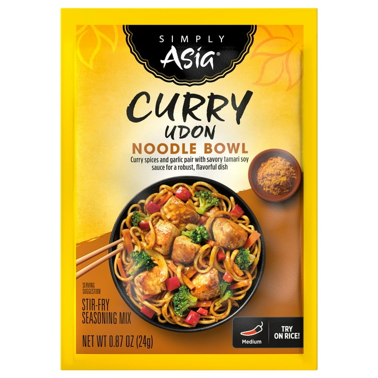 Simply Asia Curry Udon Seasoning Mix, 0.87 oz Pouch - Walmart.com