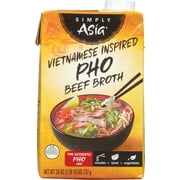 Simply Asia Gluten Free Vietnamese Inspired Pho Beef Broth, 26.0 fl oz Brick