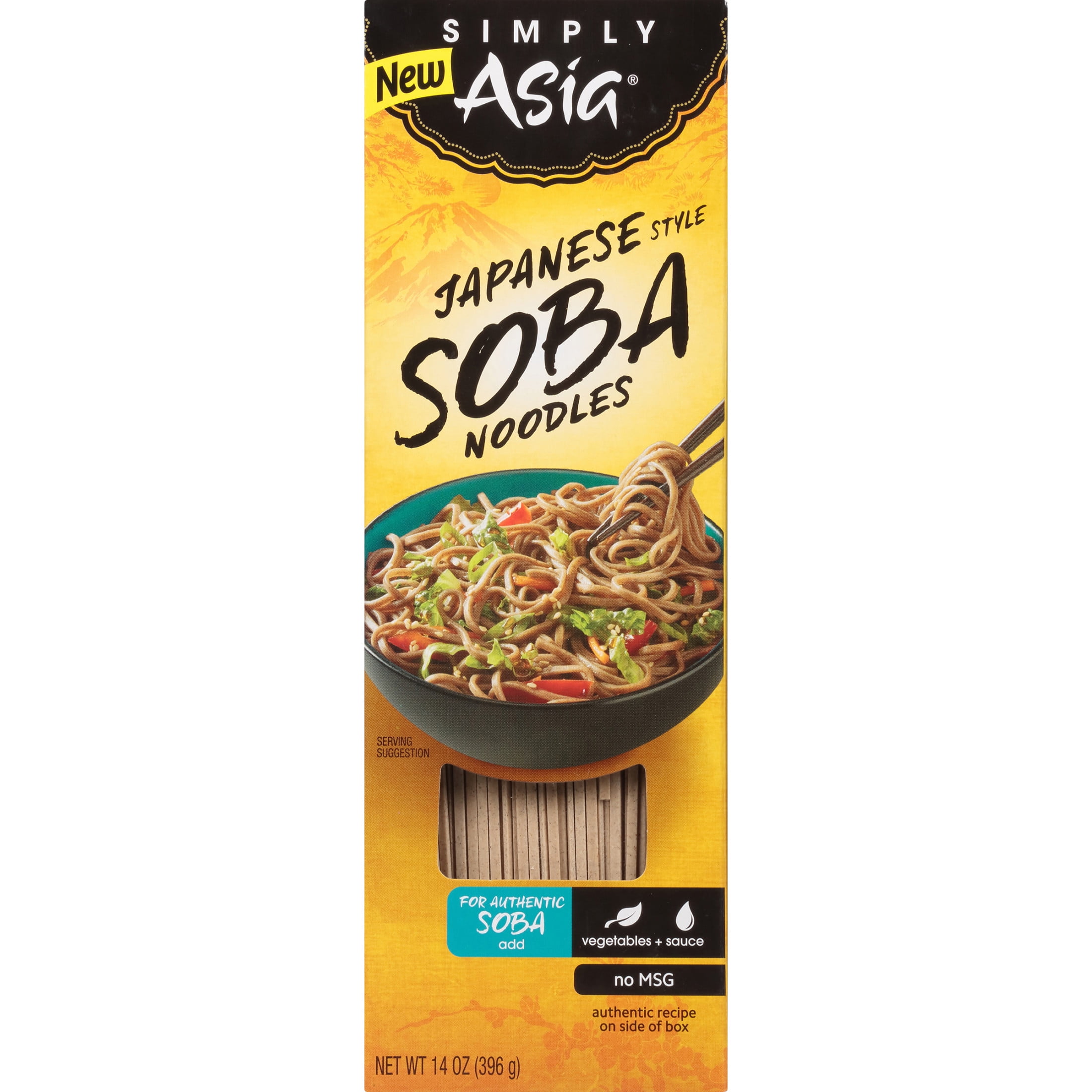 K-POP・アジア SOBA Simply Asia Japanese Style Soba Noodles 14 oz Thin Noodles from
