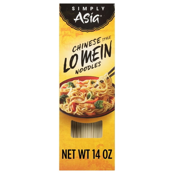 Simply Asia Non-GMO Chinese Style Lo Mein Noodles, 14 oz Box
