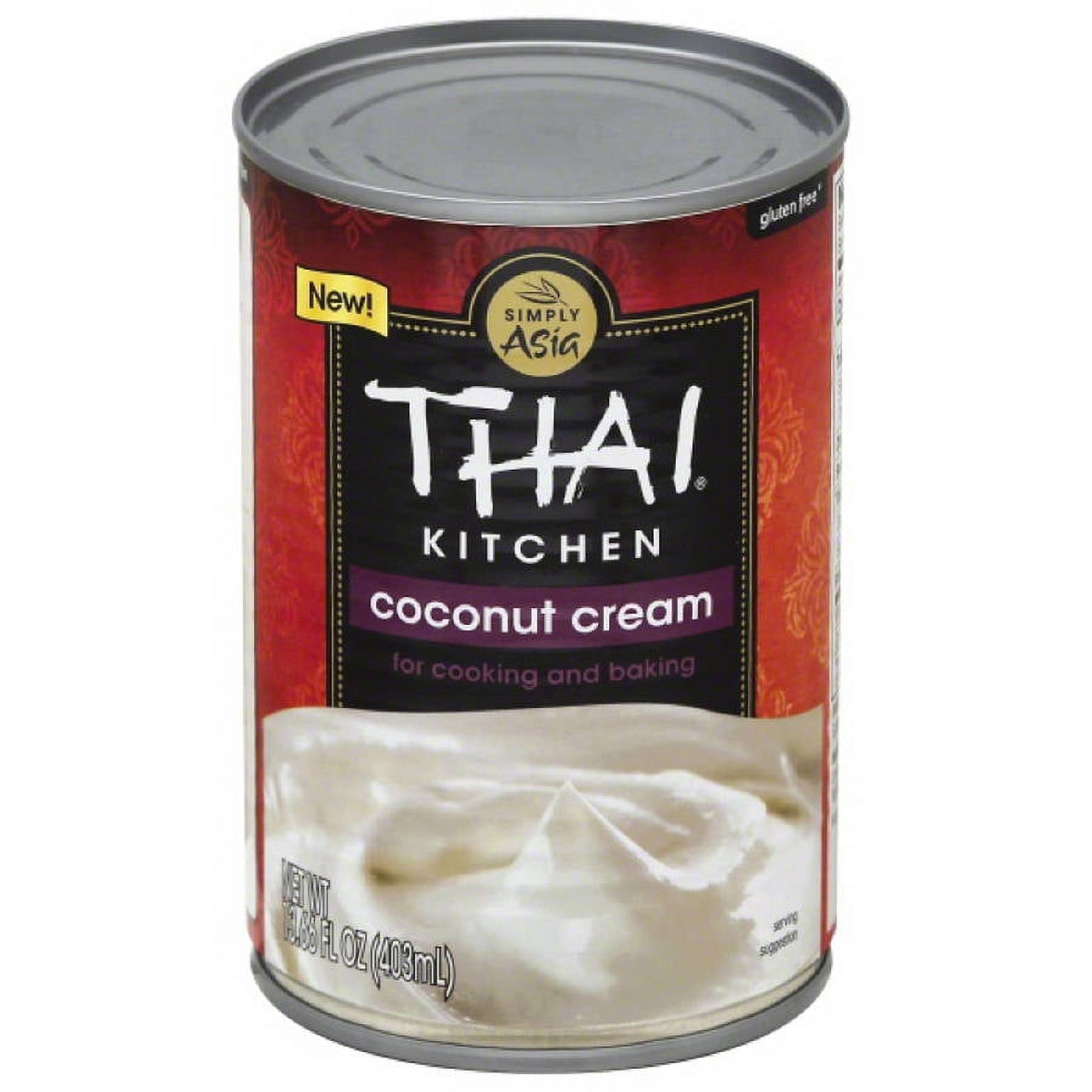 Simply Asia Thai Kitchen Coconut Cream, 13.66 fl oz, (Pack of 6