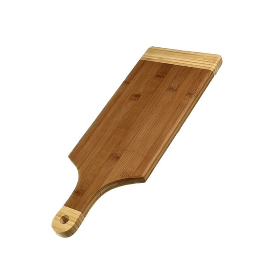 Simply Bamboo Brown Napa Paddle Bamboo Cutting Board - 16.63"