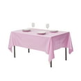 thumbnail image 1 of Simply Bio Compostable Tablecloths for Rectangle Tables (54''x108'', 10 Count) Disposable Rectangular Tablecloth Anti-Plastic Table Cover for Outdoor, Party, Picnic, Wedding, Pink, 1 of 9