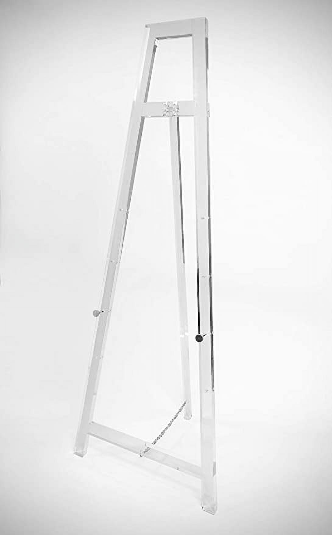 Silver Easel, Silver Table Stand, Table Top Easel for Sign, Display Easel  Table Top, Silver Wedding Easel 25 X 18 Inches Made in USA 