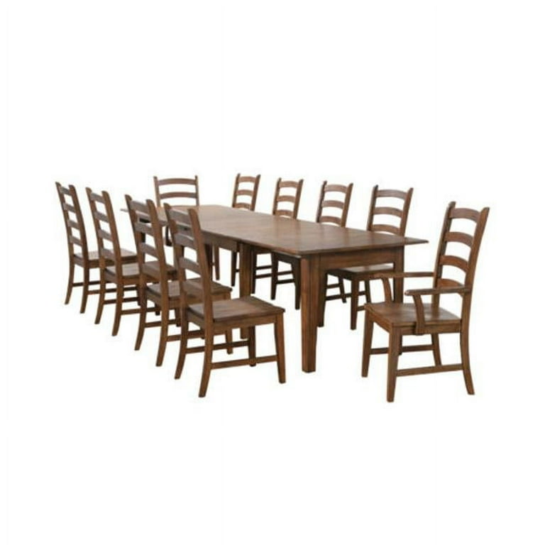 Amish extendable dining sale table