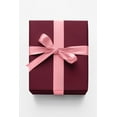 thumbnail image 1 of London Penny Premium Wrapping Paper - Simply Burgundy, 1 of 4