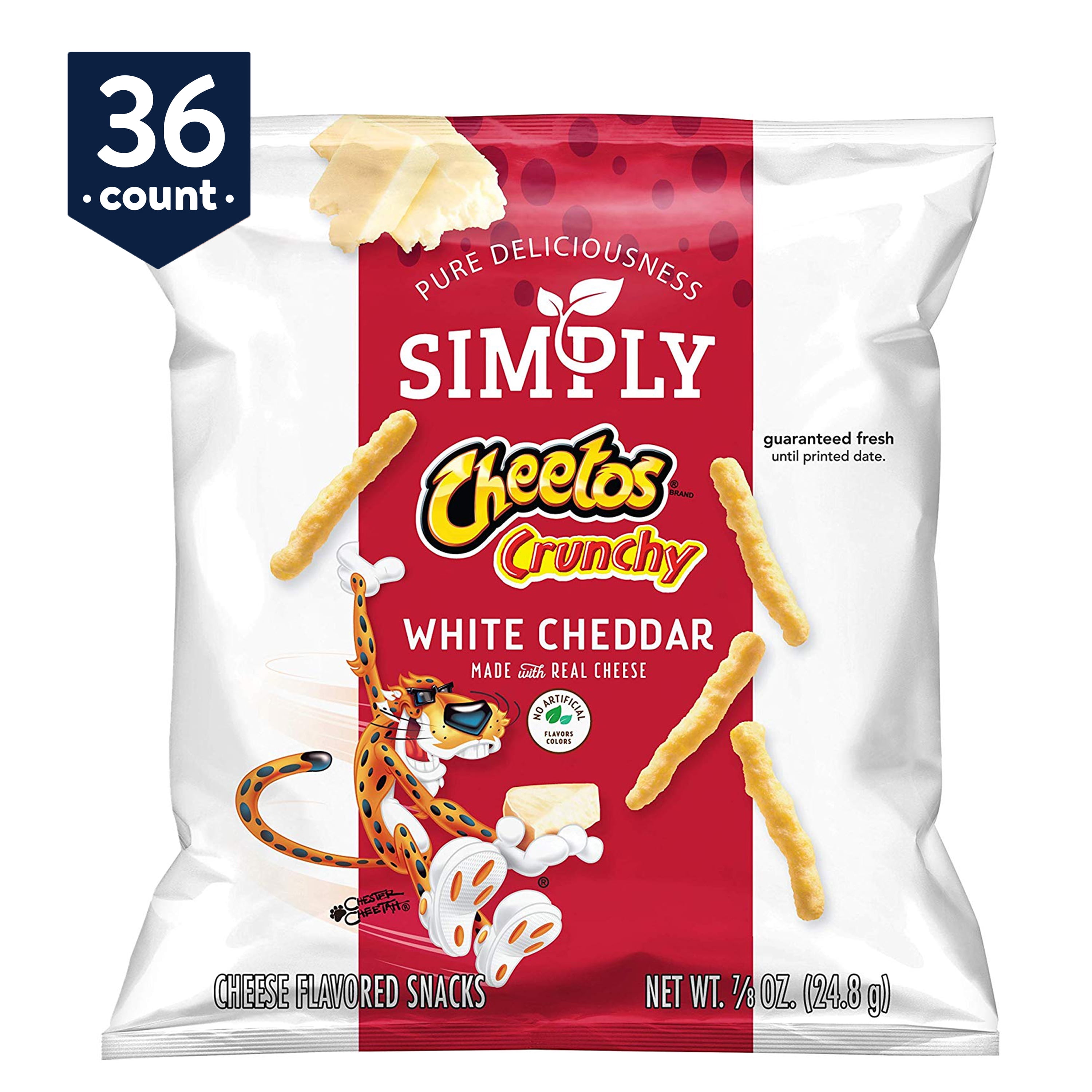 CHEETOS® Simply Crunchy White Cheddar Cheese Flavored Snacks