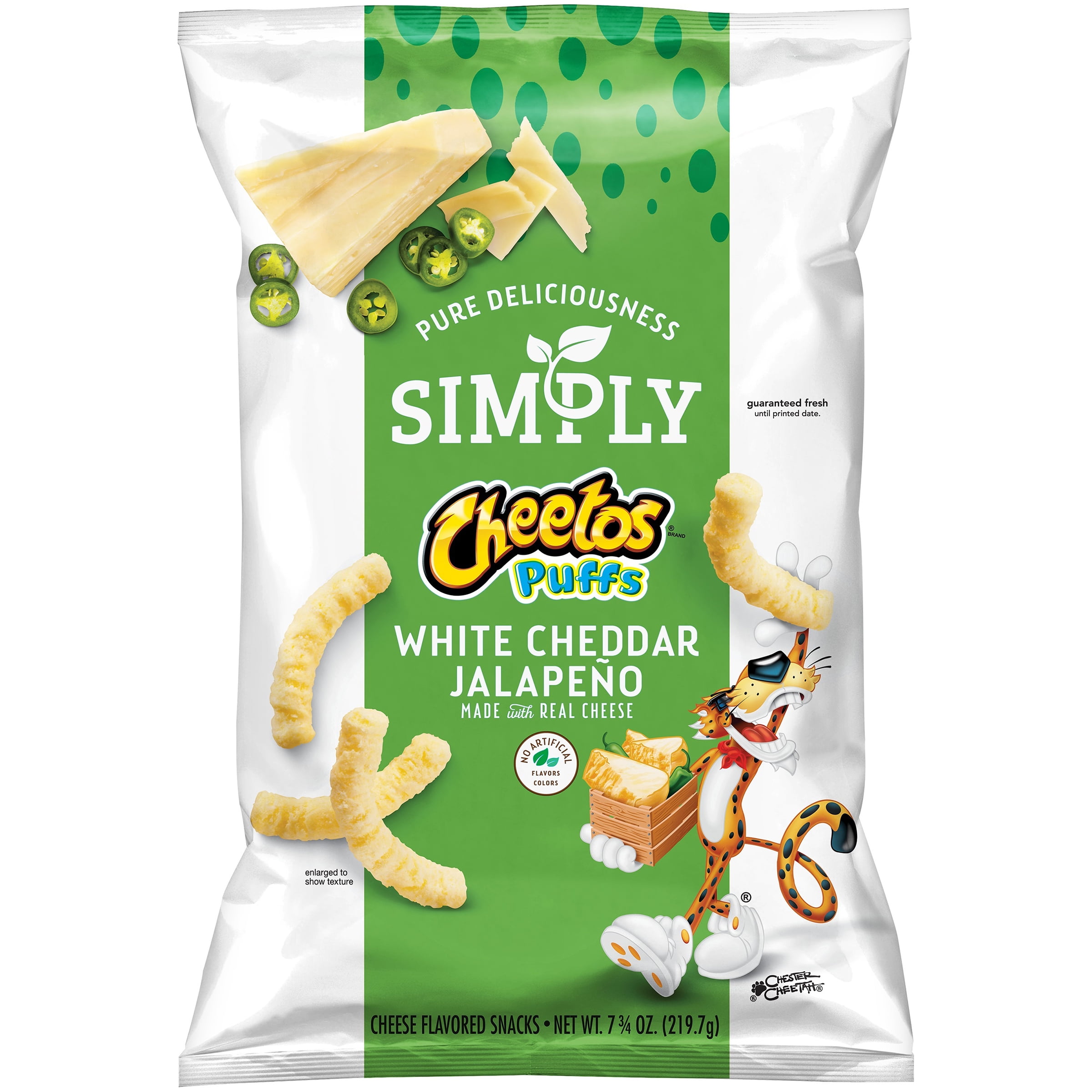 Simply Cheetos White Cheddar Puffs, Party Size, 12 oz 