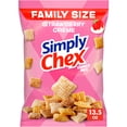 thumbnail image 1 of Simply Chex Strawberry Crème Flavored Snack Mix, Family Size, 13.5 oz, 1 of 15