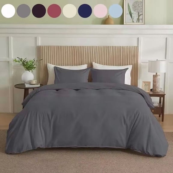 Simply Clean Pleated Duvet cover King