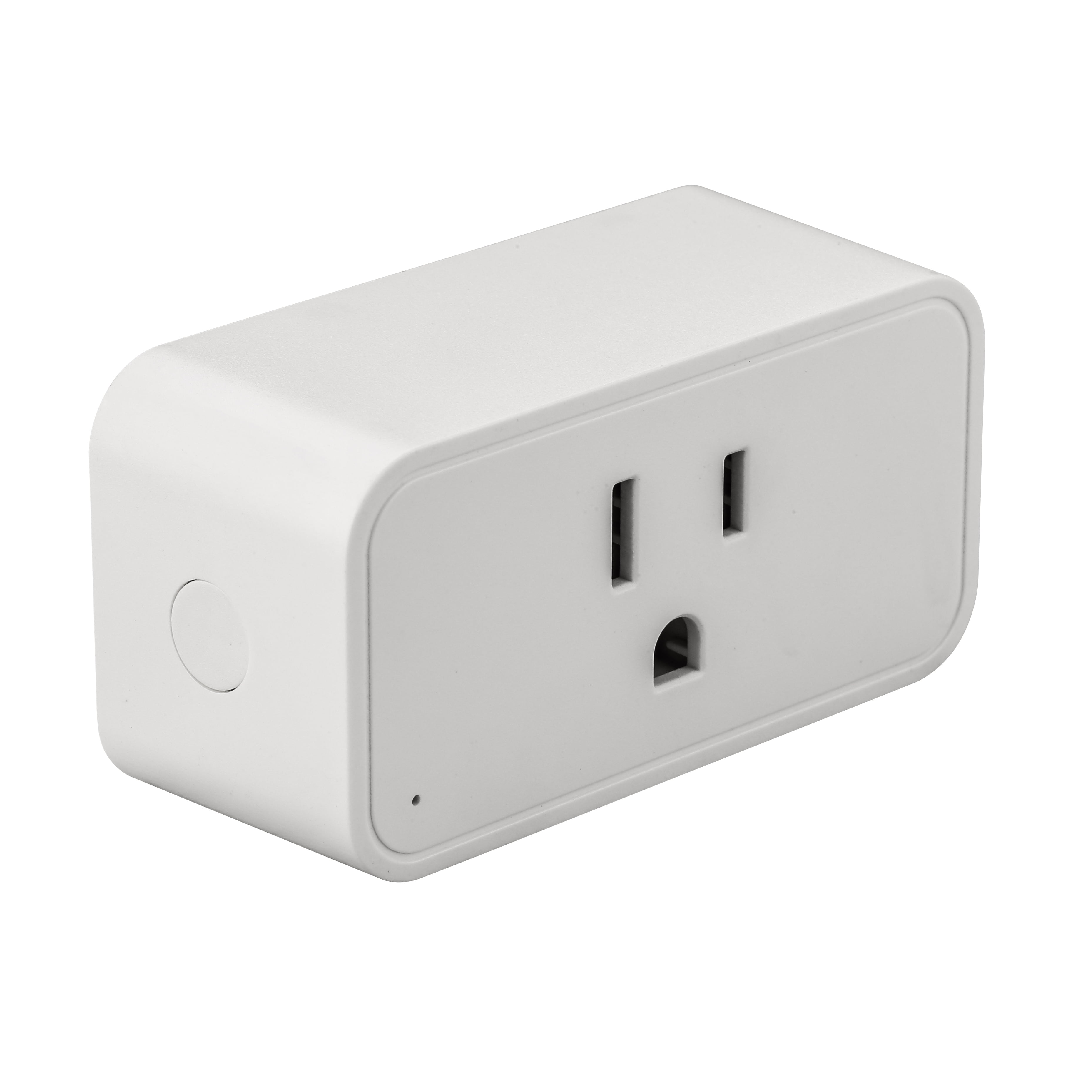 Simply Conserve 15 Amp 120-Volt Smart Wi-Fi and Bluetooth Plug ...