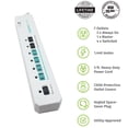 thumbnail image 1 of Simply Conserve 3 ft. 7-Outlet Energy-Saving Advanced Surge Protector, 1 of 8