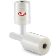 Simply Cool Mini Handheld Stretch Wrap  5” Plastic Wrap for Moving, 12-Pack Stretch Film