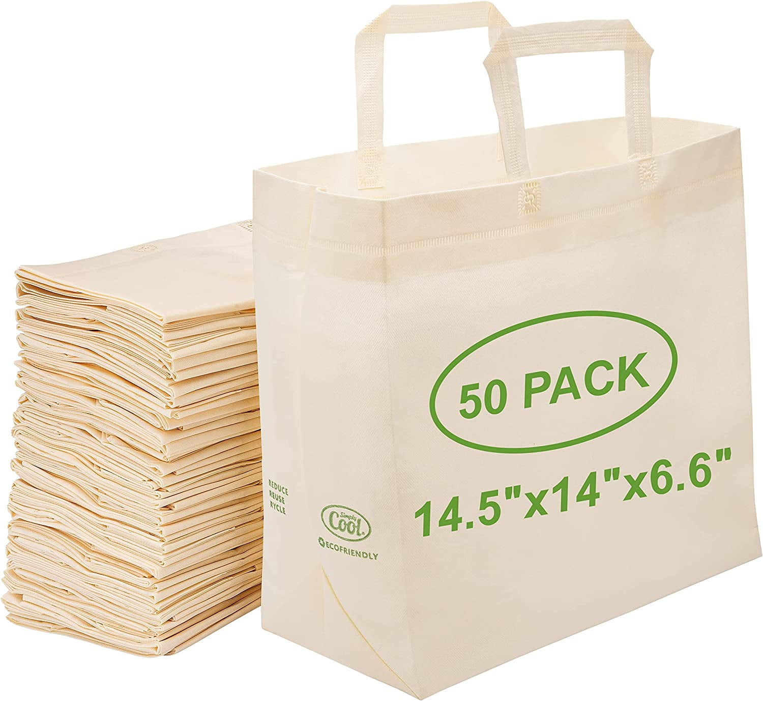 Reli White Paper Bags  110 Pcs Bulk  10x5x13  White Paper Bags