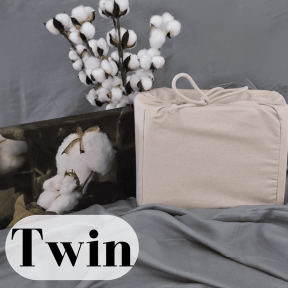 Simply Cuddly Twin Waterproof Mattress Protector 100% Organic Cotton Mattress Protector, Chemical Free