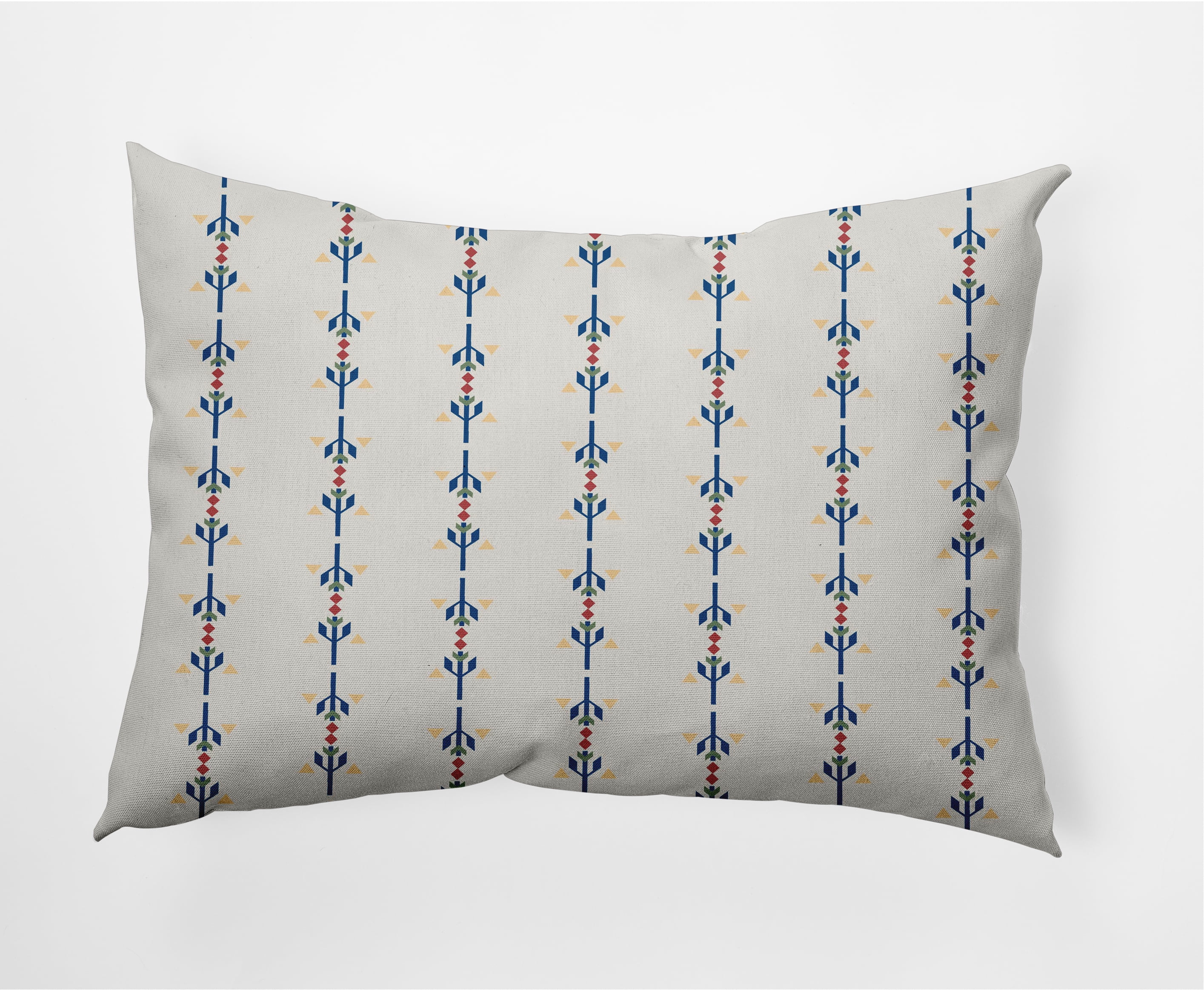 14" x 20" Simply Daisy Jodhpur Stripe Decorative Lumbar Throw Pillow