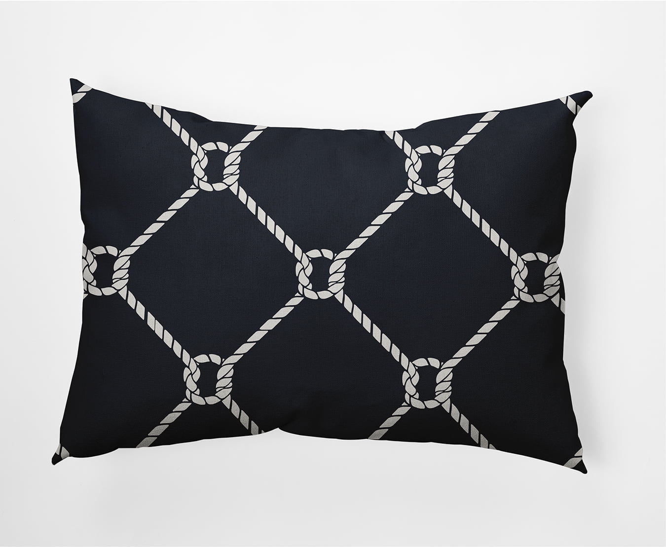 Simply Daisy 14" x 20" Ahoy! Nautical Decorative Indoor Pillow