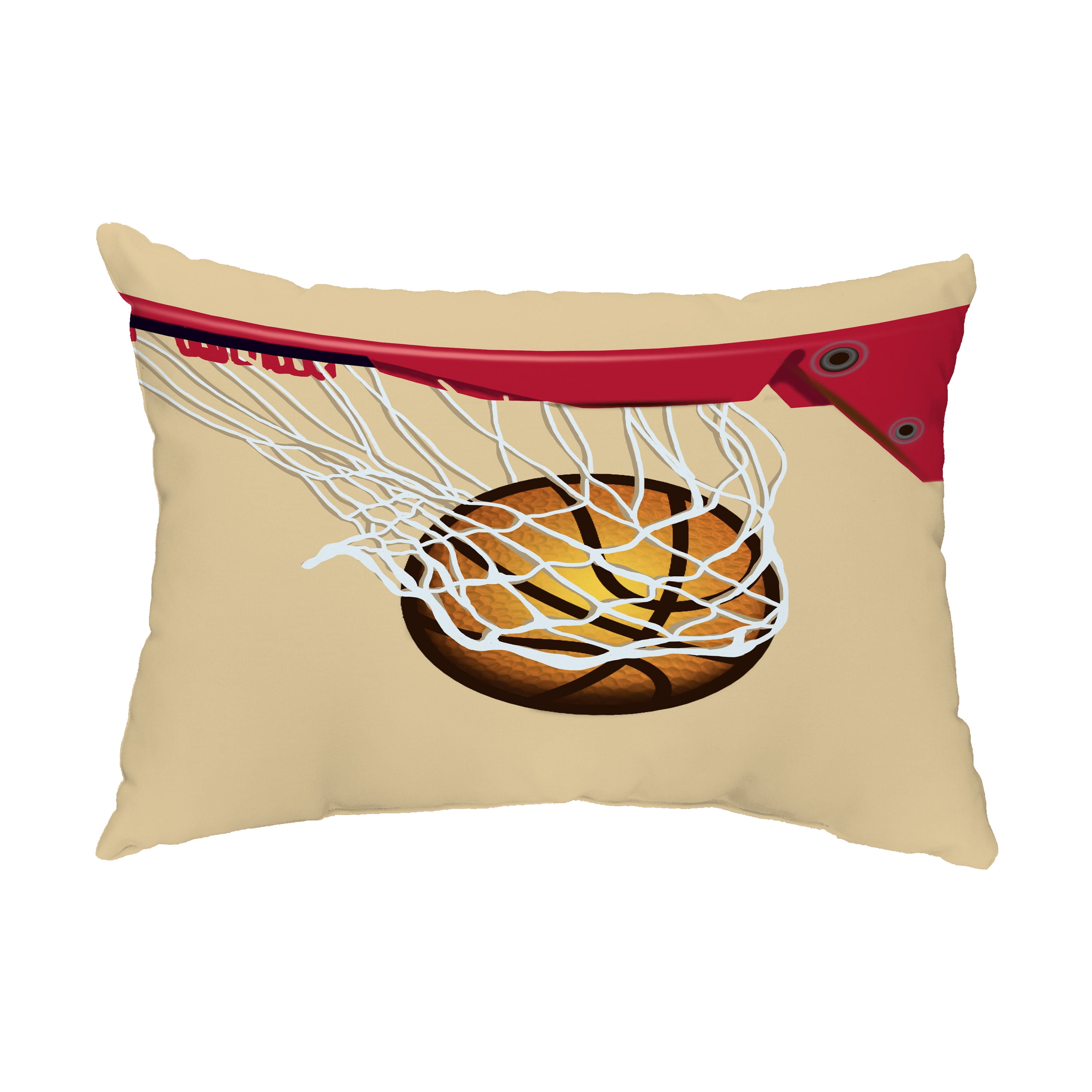 Simply Daisy, 14" x 20" All Net Gold Abstract Decorative Outdoor Pillow