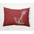thumbnail image 1 of Simply Daisy 14" x 20" Anchored Nautical Indoor/Outdoor Throw Pillow, 1 of 3