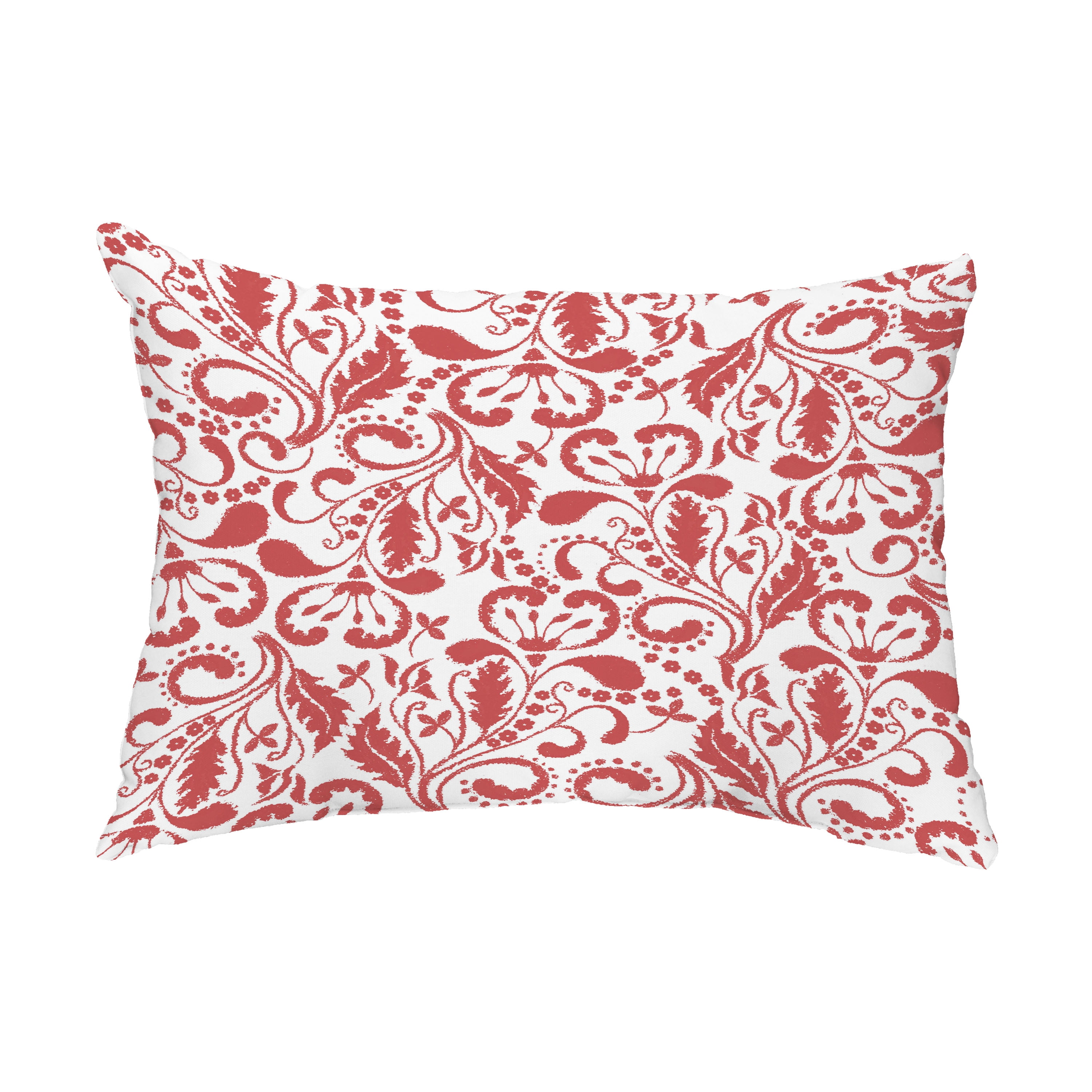 Simply Daisy, 14" x 20" Aurora Orange Floral Decorative Outdoor Pillow