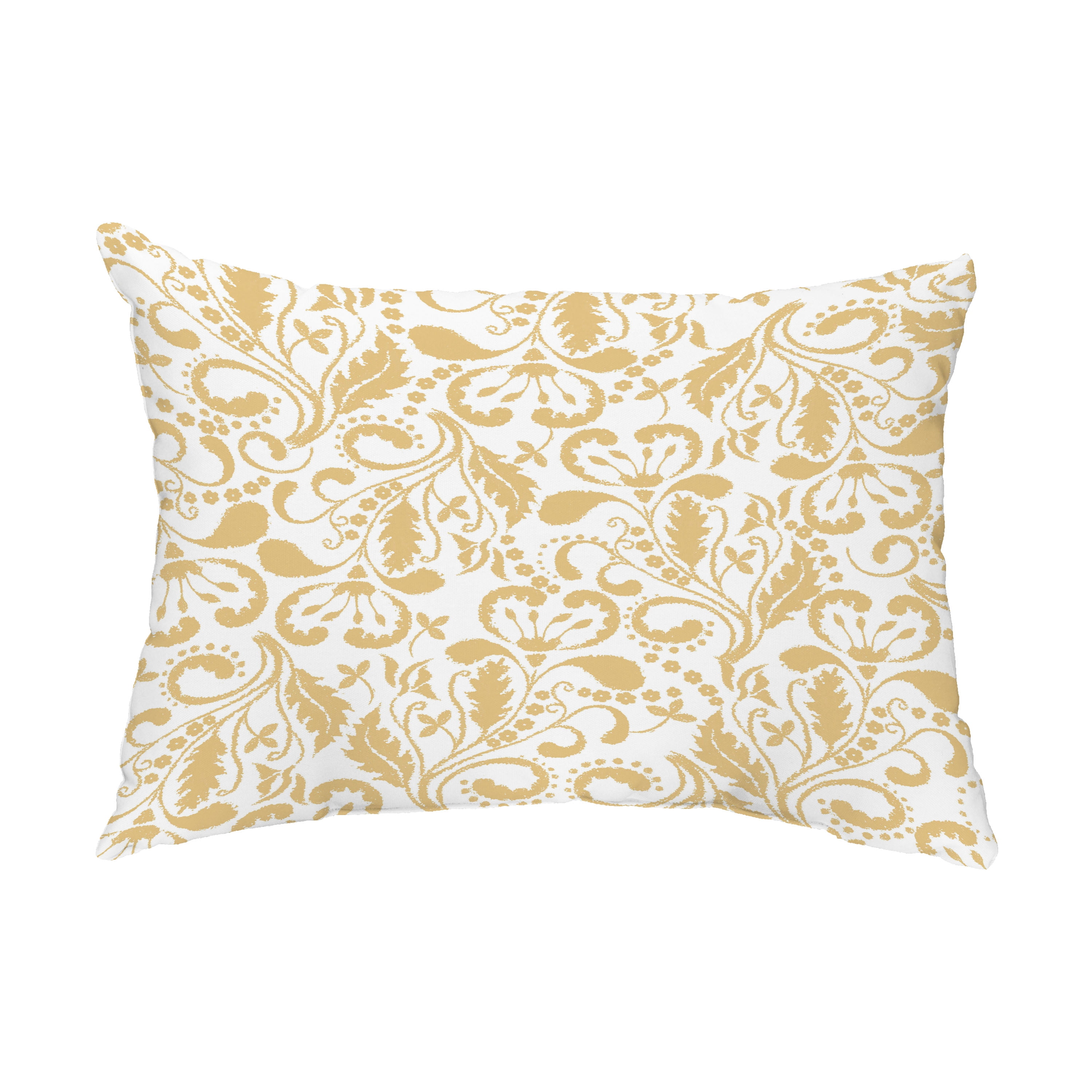 Simply Daisy, 14" x 20" Aurora Yellow Floral Decorative Outdoor Pillow