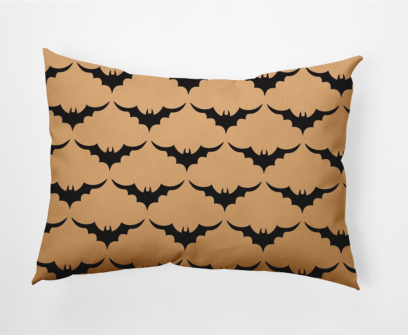 Simply Daisy 14" x 20" Bat Colony Decorative Throw Pillow, Pale Gold