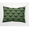 thumbnail image 1 of Simply Daisy 14" x 20" Bat Colony Decorative Throw Pillow, Sage, 1 of 3