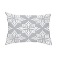 thumbnail image 1 of Simply Daisy, 14" x 20" Beach Star Gray Decorative Abstract Outdoor Throw Pillow, 1 of 1