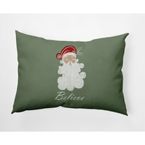 Simply Daisy 14" x 20" Believe in Santa Decorative Throw Pillow