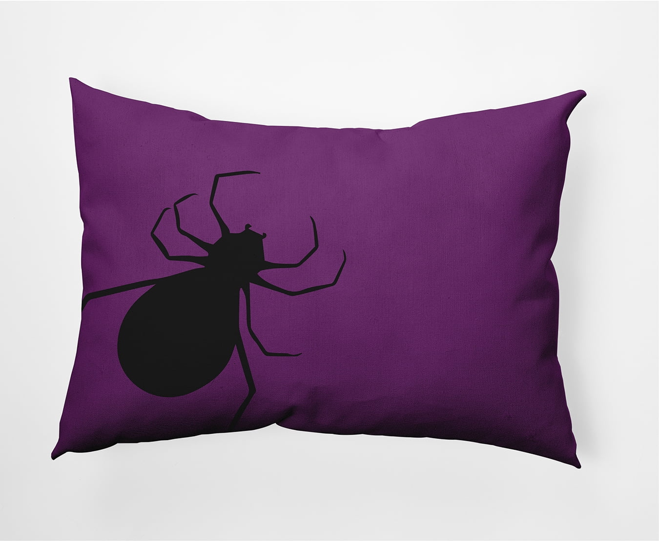 Simply Daisy 14" x 20" Big Spider Decorative Throw Pillow, Amethyst