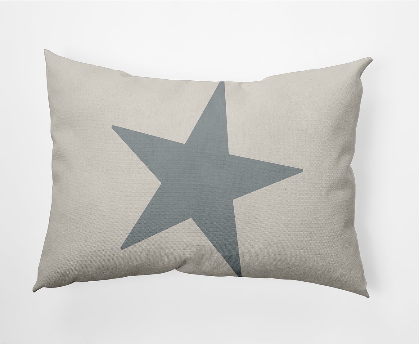 Simply Daisy 14" x 20" Big Star Nautical Decorative Indoor Pillow