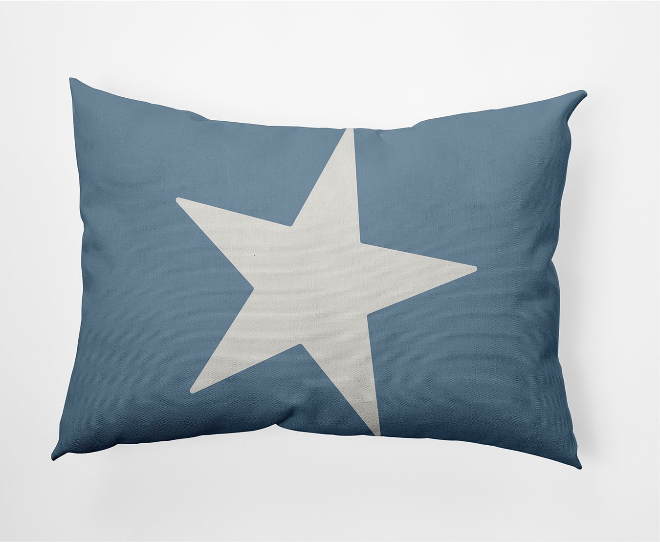 Simply Daisy 14" x 20" Big Star Nautical Indoor/Outdoor Throw Pillow