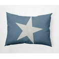 thumbnail image 1 of Simply Daisy 14" x 20" Big Star Nautical Indoor/Outdoor Throw Pillow, 1 of 3