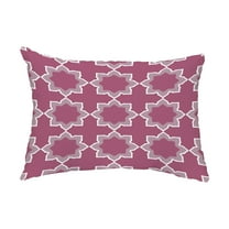 Simply Daisy, 14" x 20" Bohemian Purple Decorative Abstract Outdoor Throw Pillow