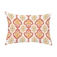 thumbnail image 1 of Simply Daisy, 14" x 20" Bombay Coral Decorative Abstract Outdoor Throw Pillow, 1 of 1