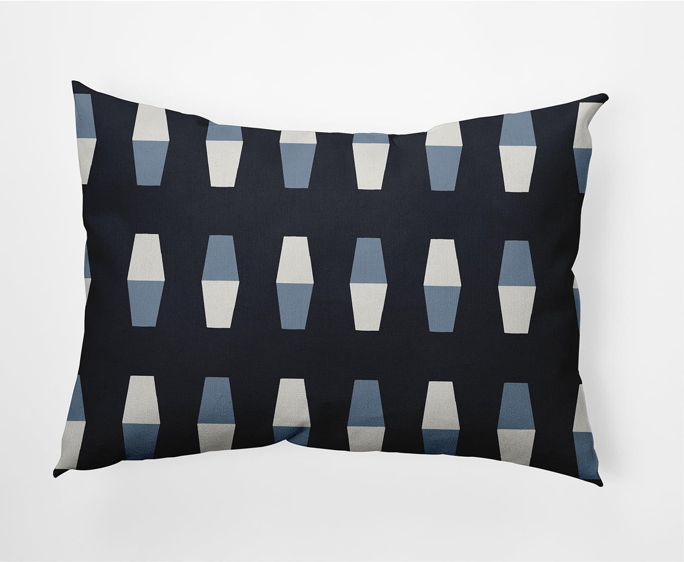 Simply Daisy 14" x 20" Bowling Pins Nautical Decorative Indoor Pillow