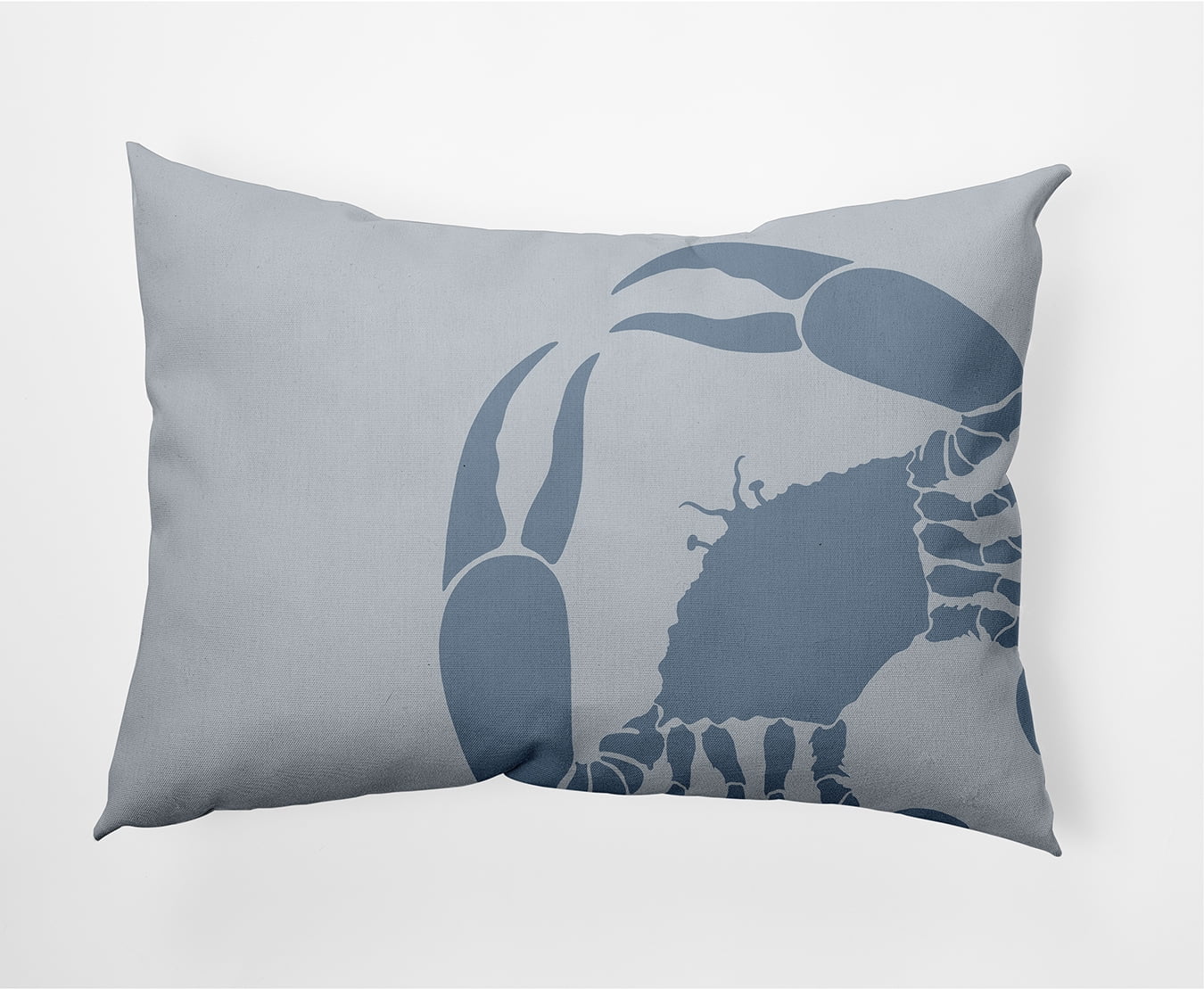 Simply Daisy 14" x 20" Crab Dip Nautical Decorative Indoor Pillow