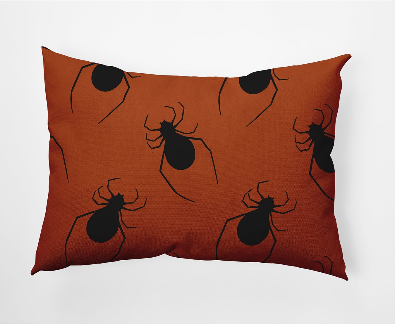 Simply Daisy 14" x 20" Crawling Spiders Decorative Throw Pillow, Sienna