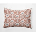 thumbnail image 1 of Simply Daisy 14" x 20" Daisys and Squiggles Indoor/Outdoor Throw Pillow, Soft Coral (1 count), 1 of 3