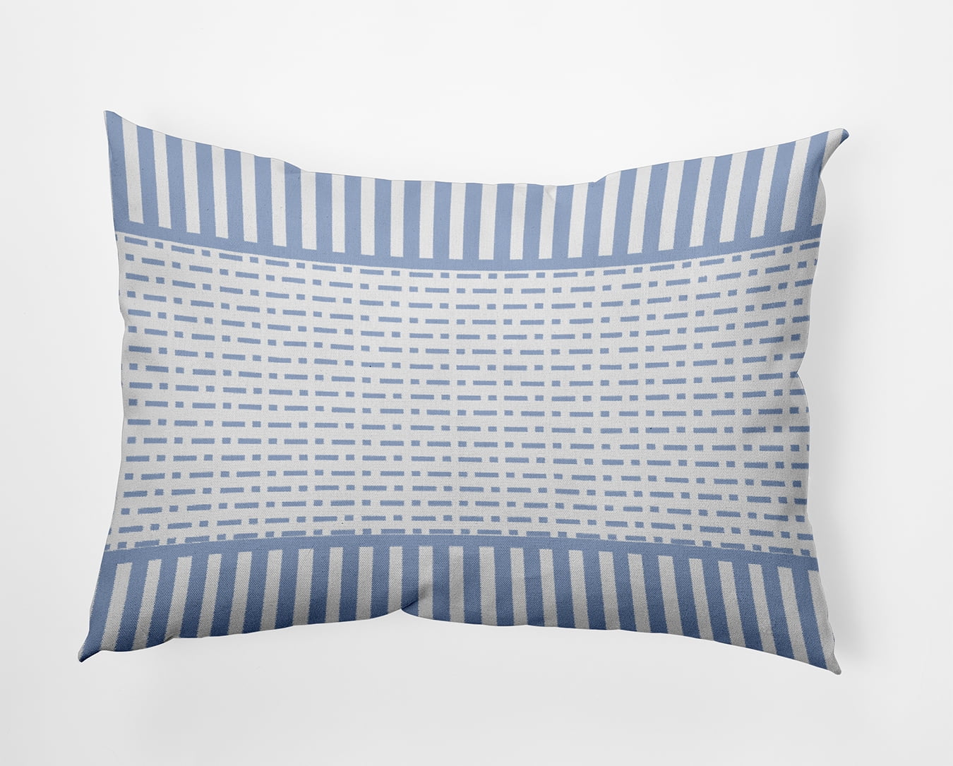 Simply Daisy 14" x 20" Dots and Dashes Decorative Throw Pillow, Peri (1 count)