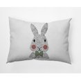 thumbnail image 1 of Simply Daisy 14" x 20" Easter Polyester Decorative Lumbar Pillow, 1 of 4