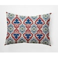 thumbnail image 1 of Simply Daisy 14" x 20" French, Country Blue Polyester Decorative Lumbar Pillow, 1 of 3